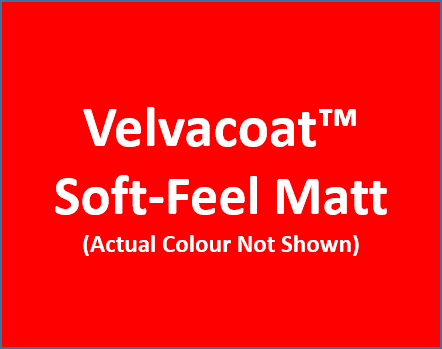 RAL 3000HR Flame Red - Velvet-like Matt Aspect