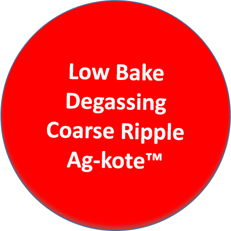 Polyester Low Bake Coarse Ripple Texture - Ag-kote™
